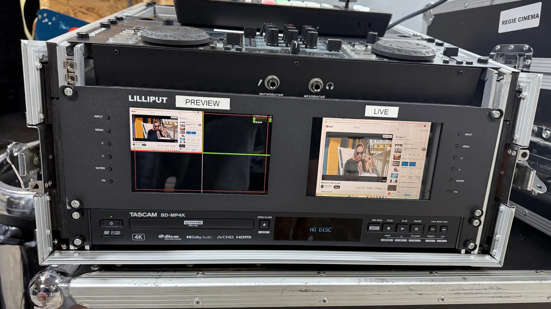 PACK REGIE CINEMA DVD BLUERAY