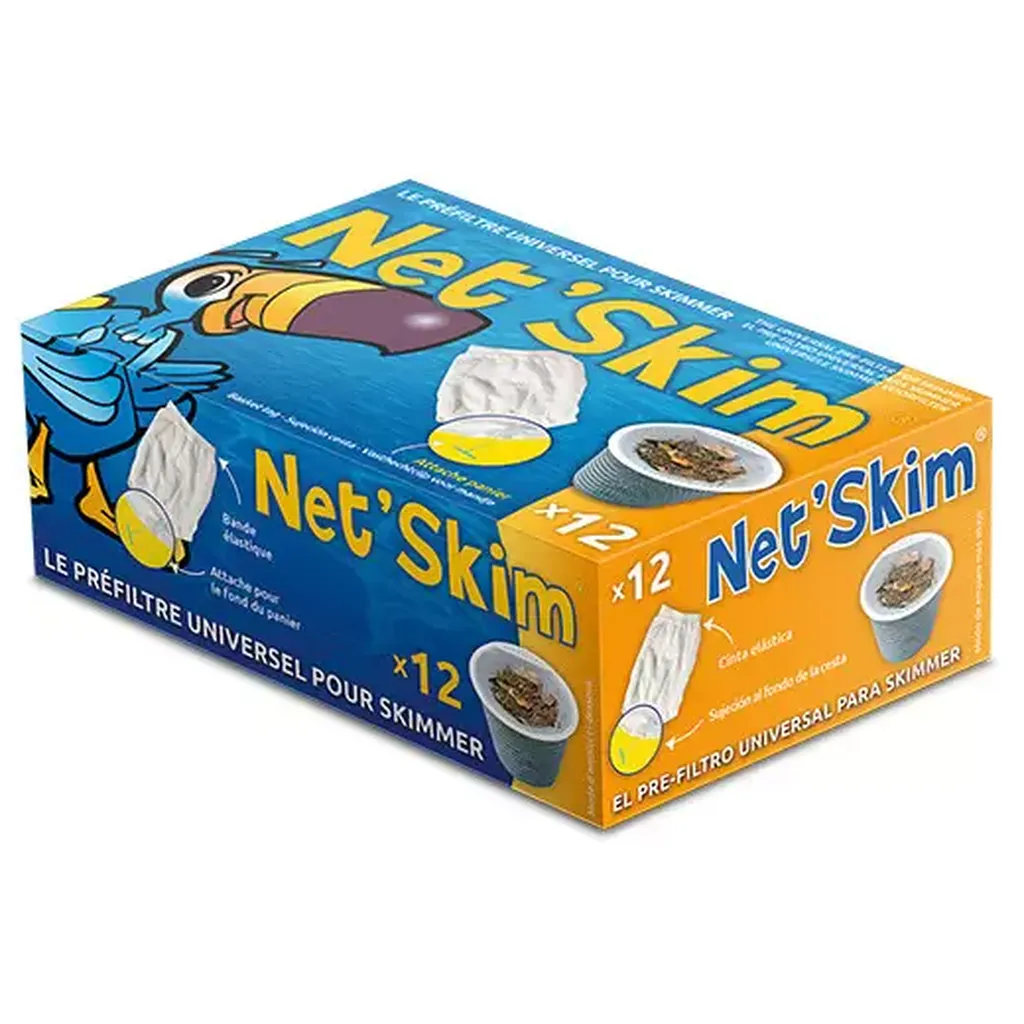 Préfiltre chaussette skimmer boîte Net'skin