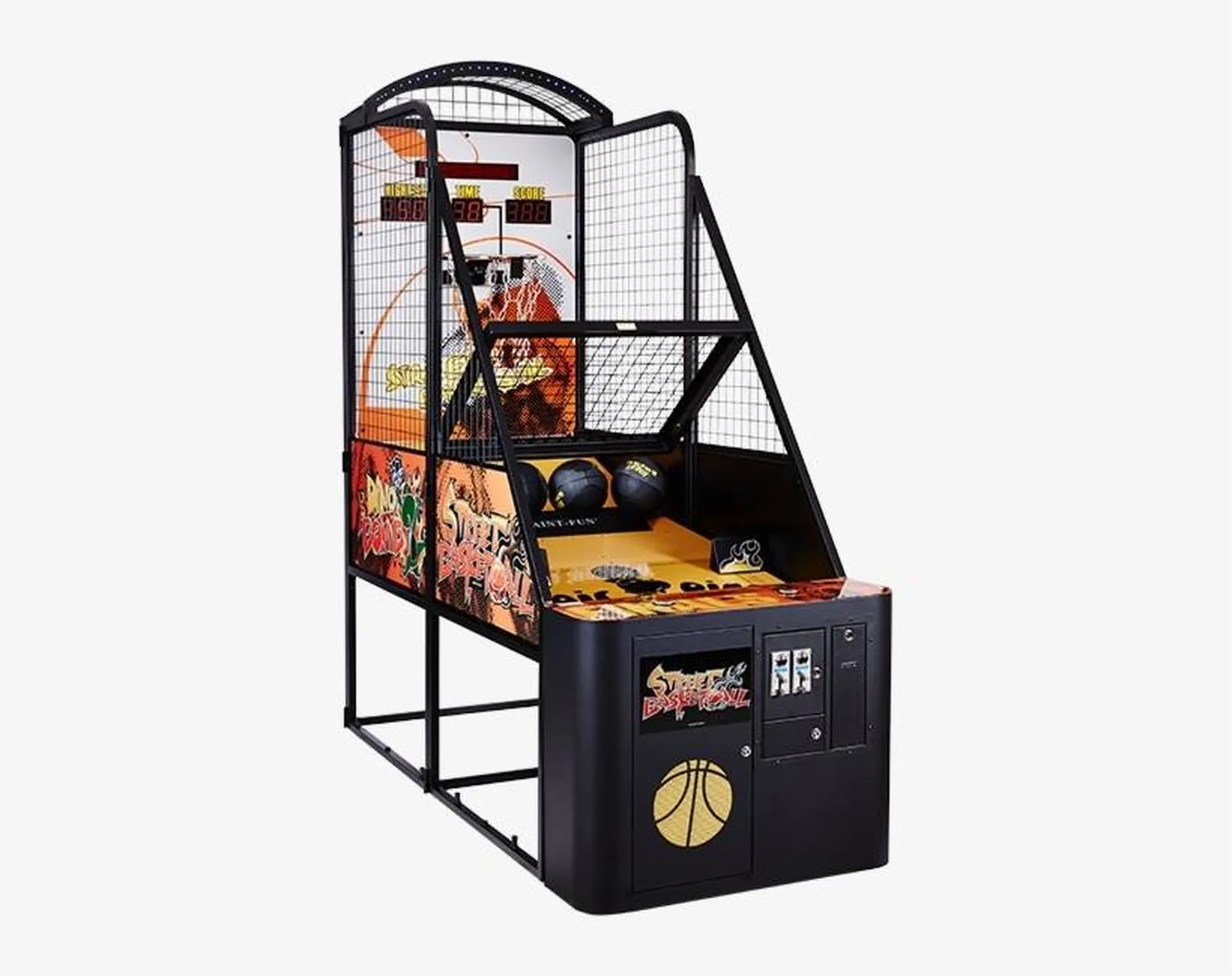 Location jeu basket electronique fete foraine arcade Lyon