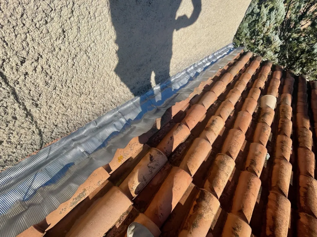 Rénovation de Solin de toiture en Plomb de maison sur Venelles 13770