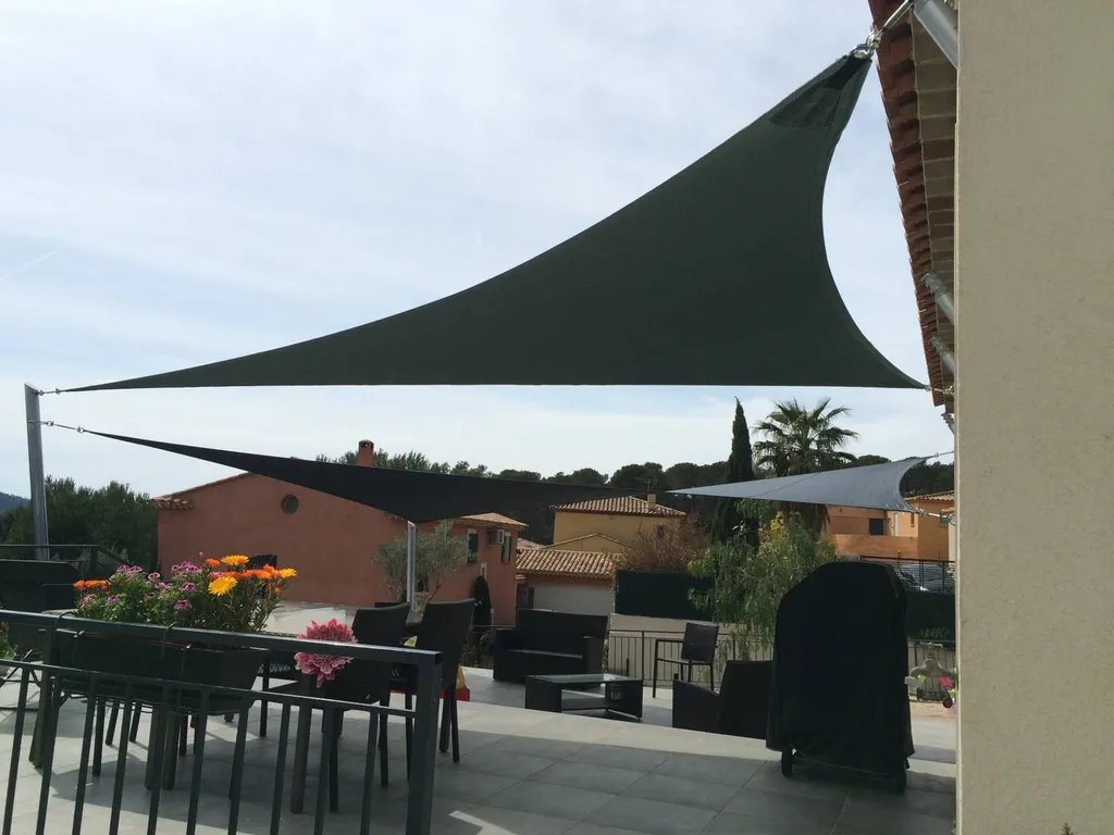 Toile d'ombrage Hyeres 