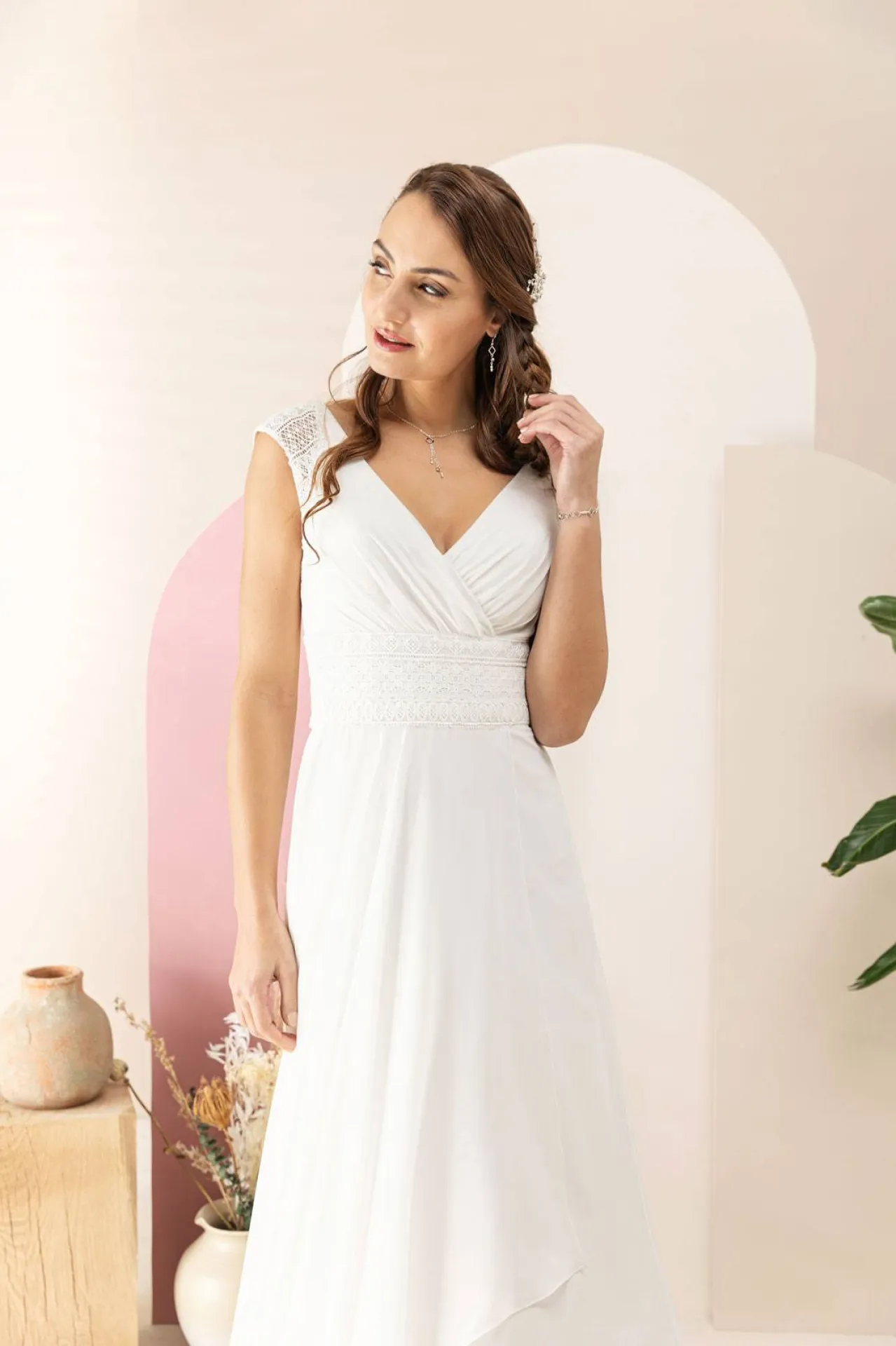 ROBE ART COLLECTION EGLANTINE CREATION 2022 EN COURS DAF