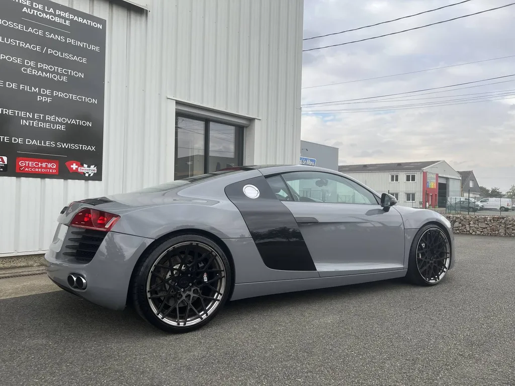 Lustrage One Step sur une Audi R8 V8 à Le Mans (72).