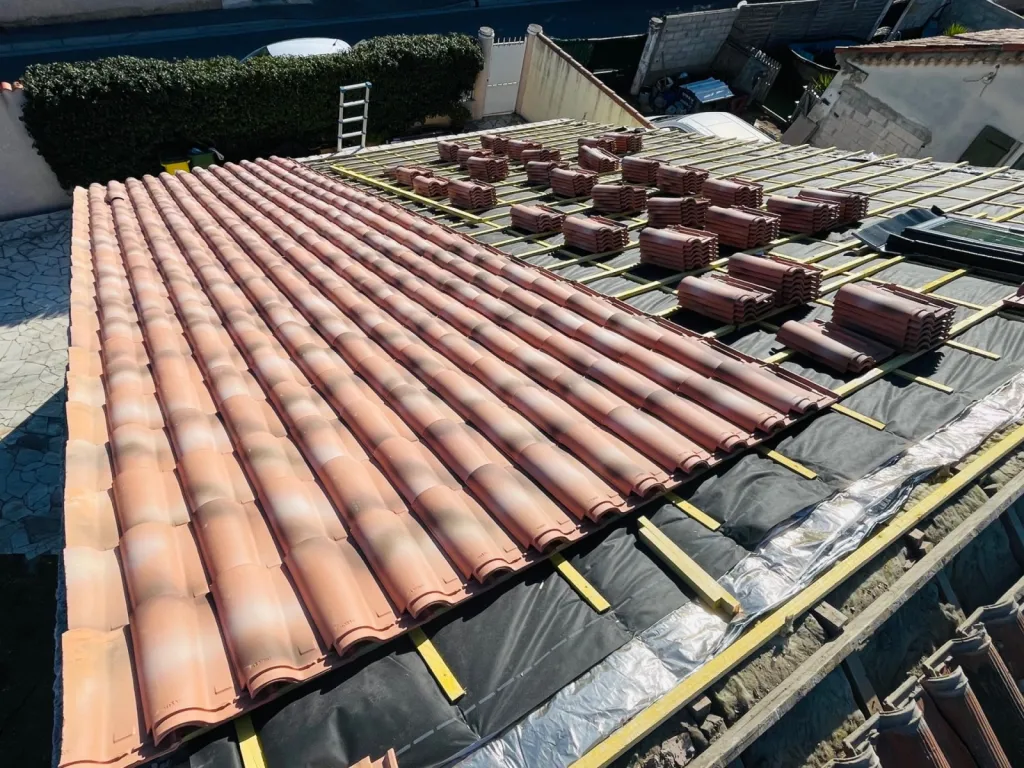 Réfection de toiture et isolation de maison sur Venelles près de Aix en Provence
