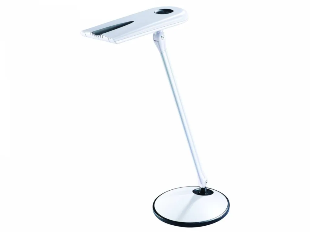 Photographe professionnel pour réaliser des photos détourées à Lyon lampe de bureau design blanche
