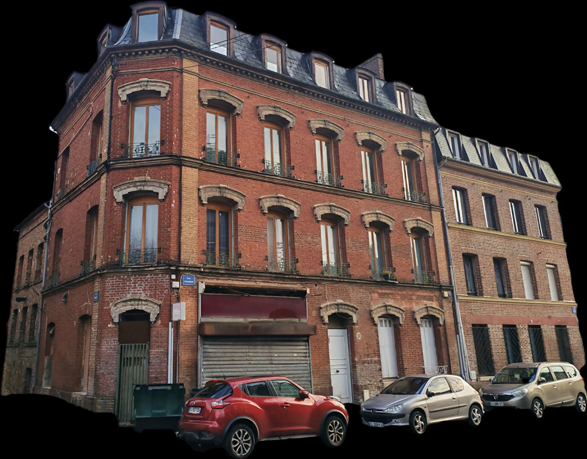 A acheter immeuble avec 3 appartements et 2 maisons sur ma commune d'ELBEUF 76500