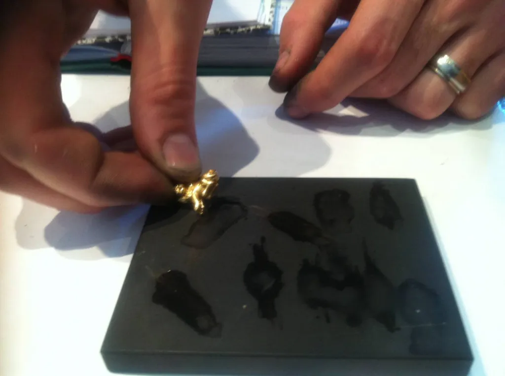 test de titrage de l'or