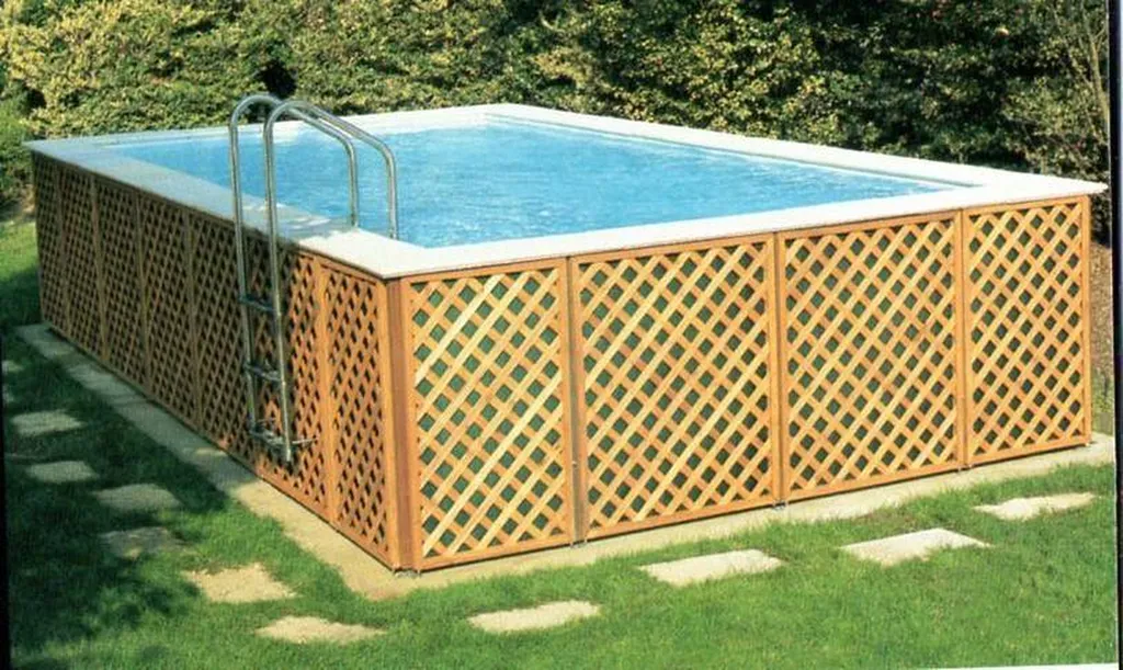 Piscine hors-sol COUNTRY by LAGHETTO proposée par Aquarev'Piscines à Mane 04300