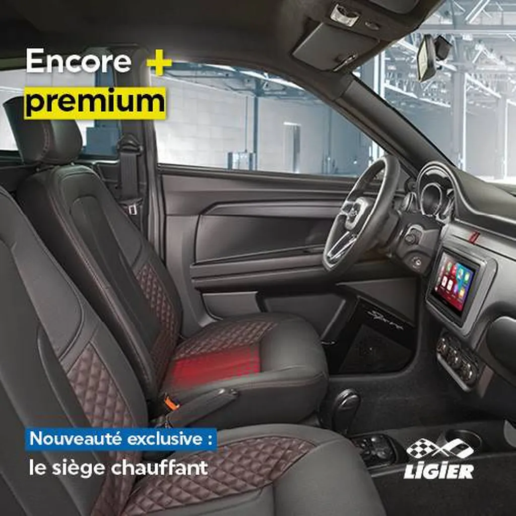 NOUVEAUTE Siège chauffant !