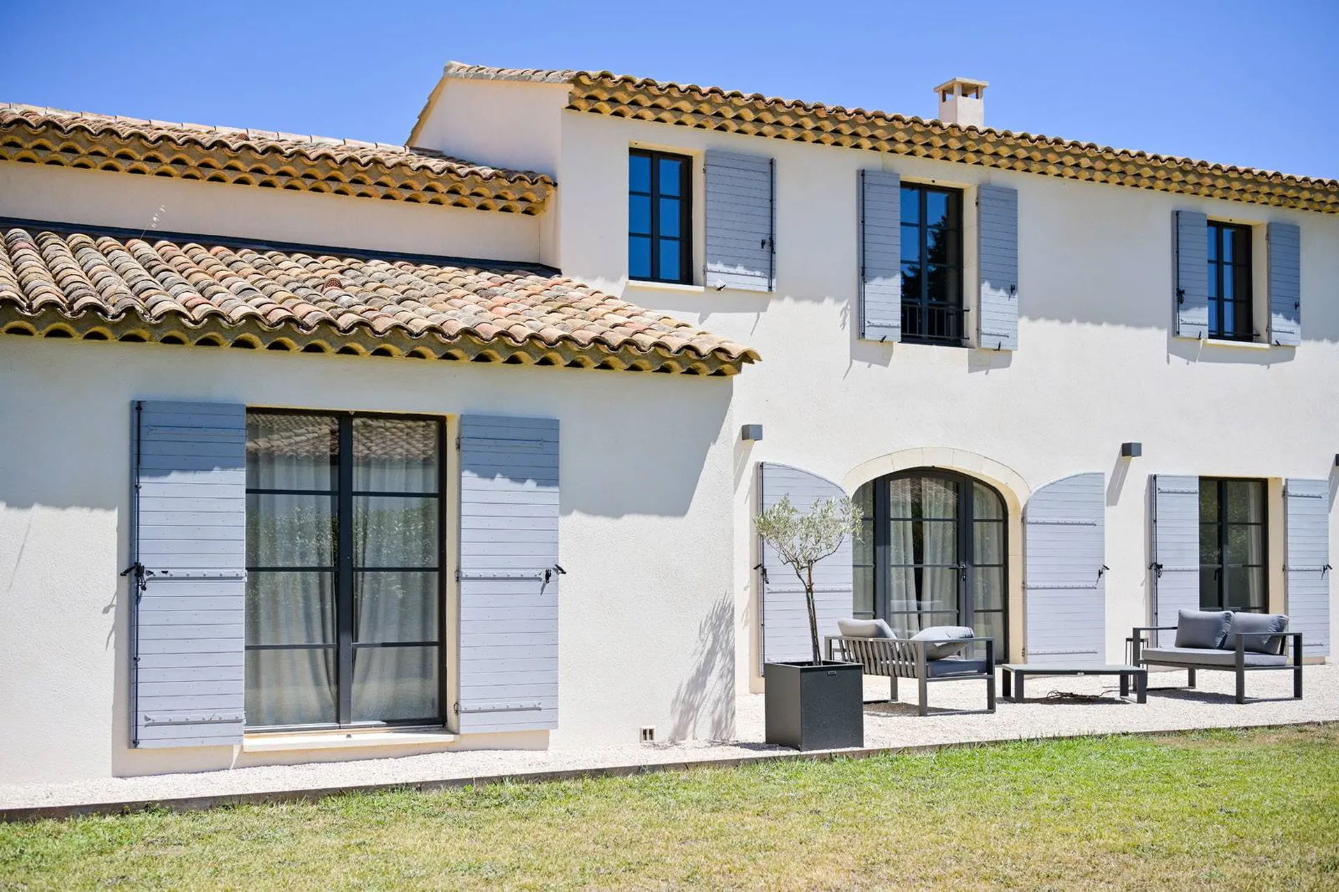 Construction d'une magnifique bastides Provençale à Aix en Provence dans les Bouches du Rhône