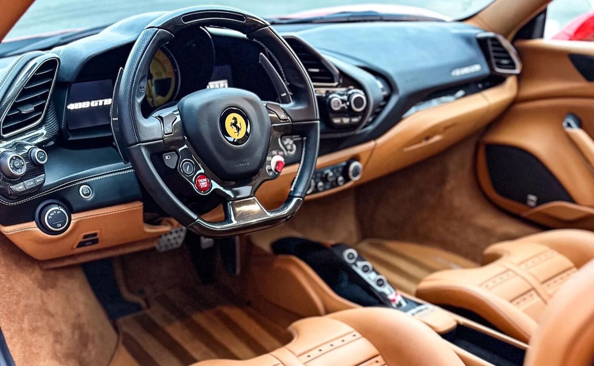 Detailing Intérieur Ferrari