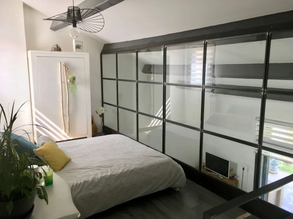 Verrière de chambre pour une maison à Sausset Les Pins Sur la Côte Bleue