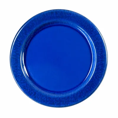 ASSIETTE DE PRESENTATION RONDE BLEUE A LA LOCATION DANS LE VAR  POUR ANNIVERSAIRE CONDITIONNEE PAR 10