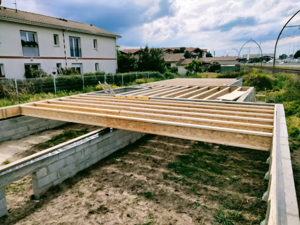Dalle boissur vide sanitaire  