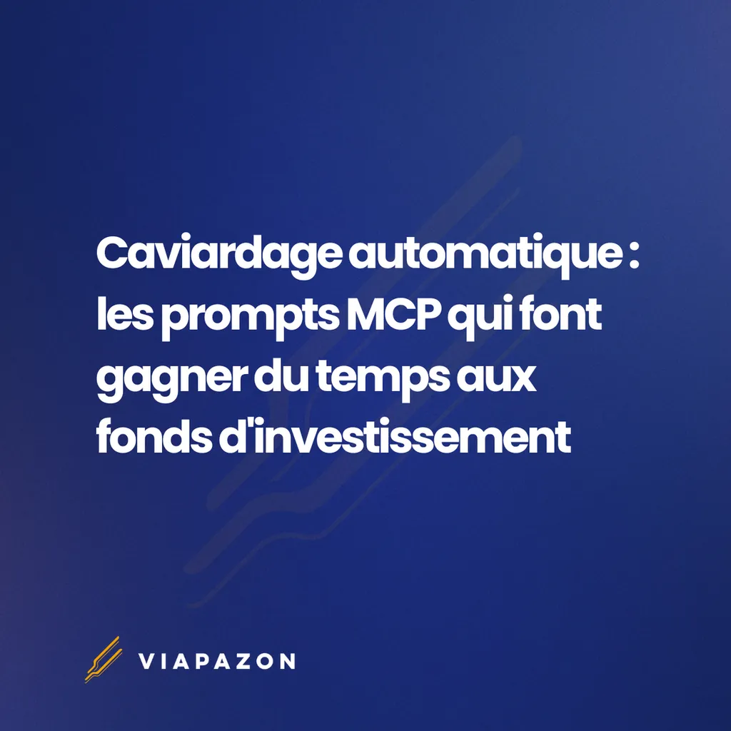 Caviardage automatique : les prompts MCP qui font gagner du temps aux fonds d'investissement