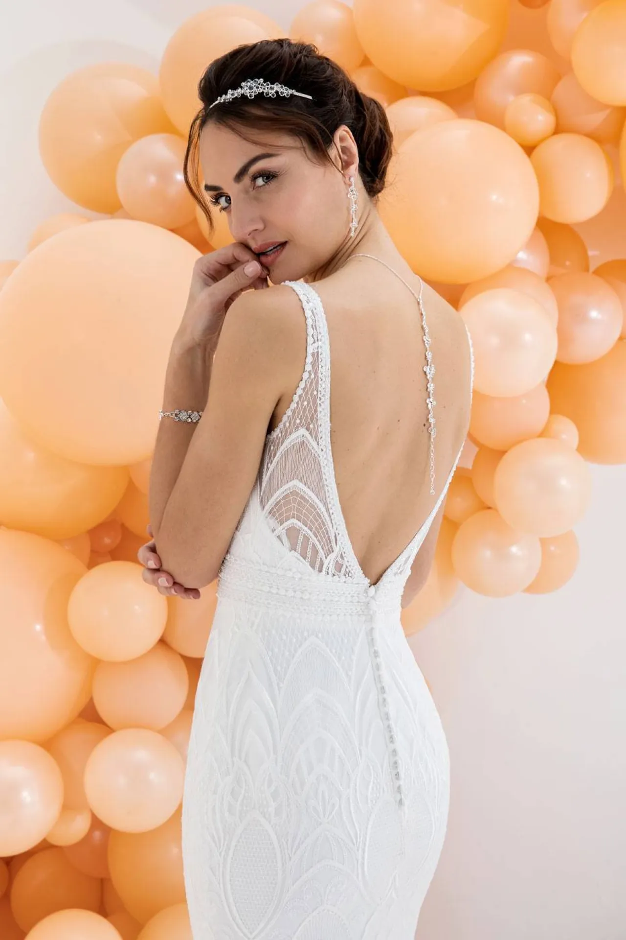 ROBE MARIEE FORME SIRENE DENTELLE MARSEILLE