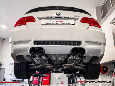 Installation Catback F1 Cende pour M3 e92 4.0 V8 420 cv | ADP PERFORMANCE Vaucluse Avignon 84000