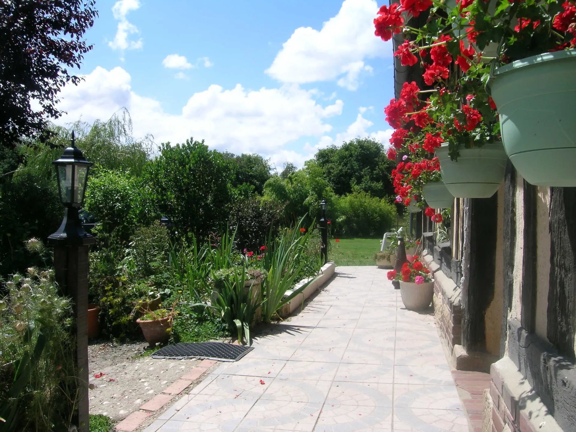 a acheter dasn un environnement privilégié belle maison à colombages en normandie