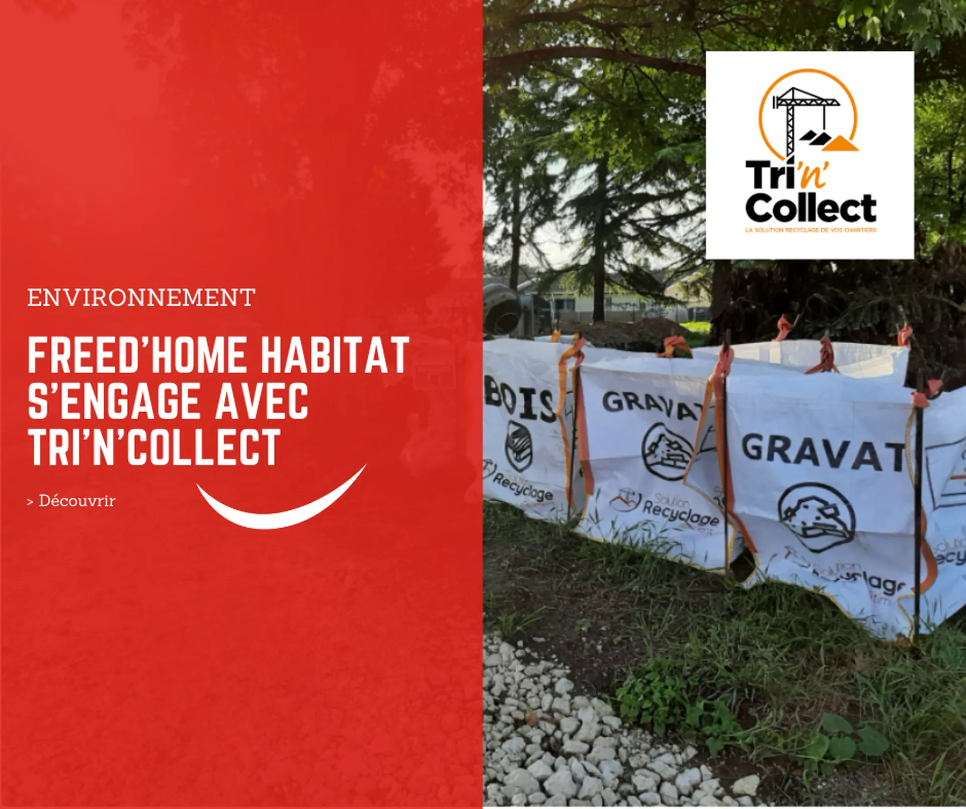 Une construction plus propre via une gestion responsable des déchets !