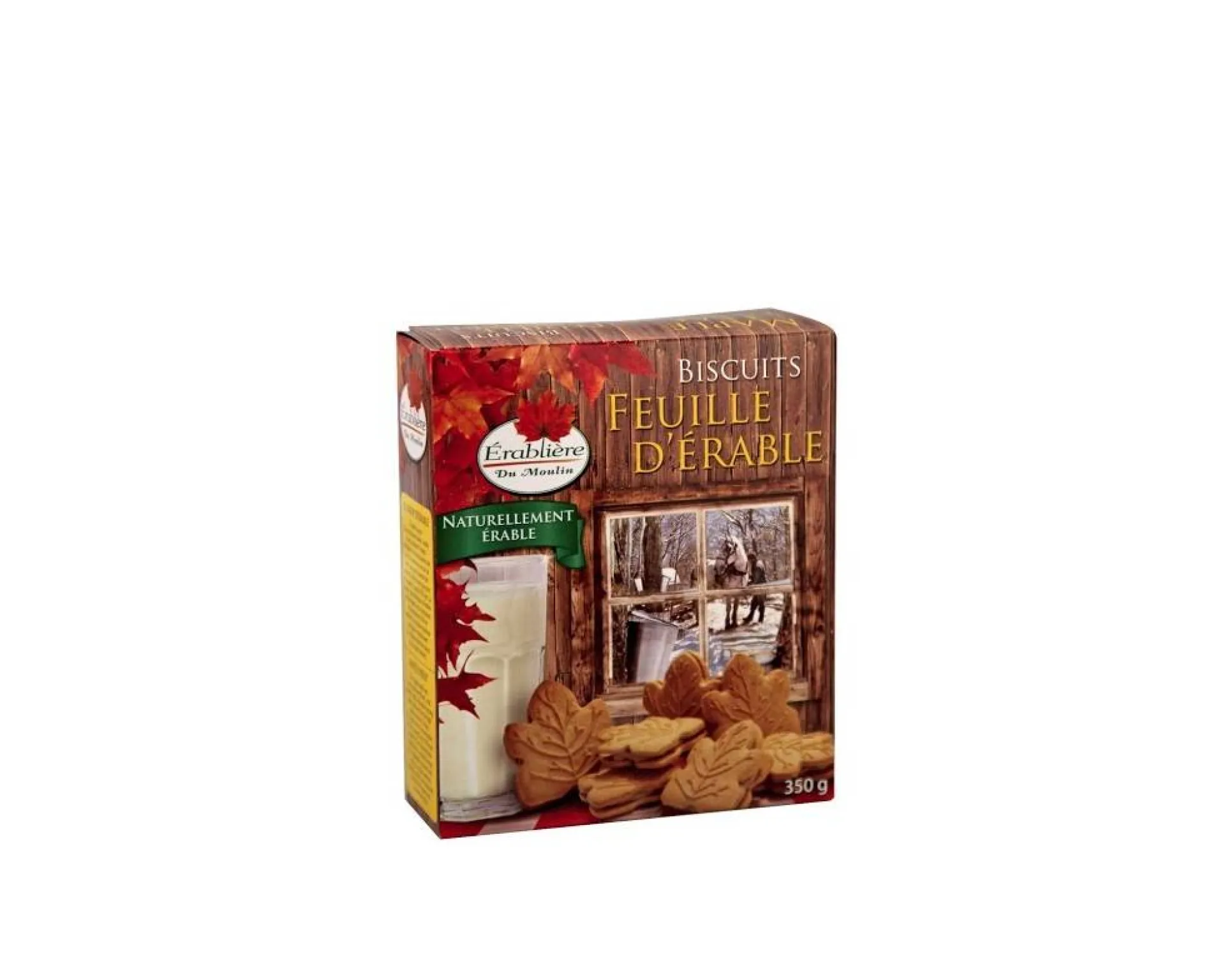 Biscuits feuille d'érable