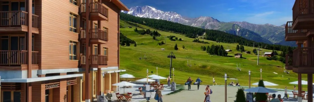 Appartement 2 Les arcs 1800 Savoie équipé et meublé au pied des pistes