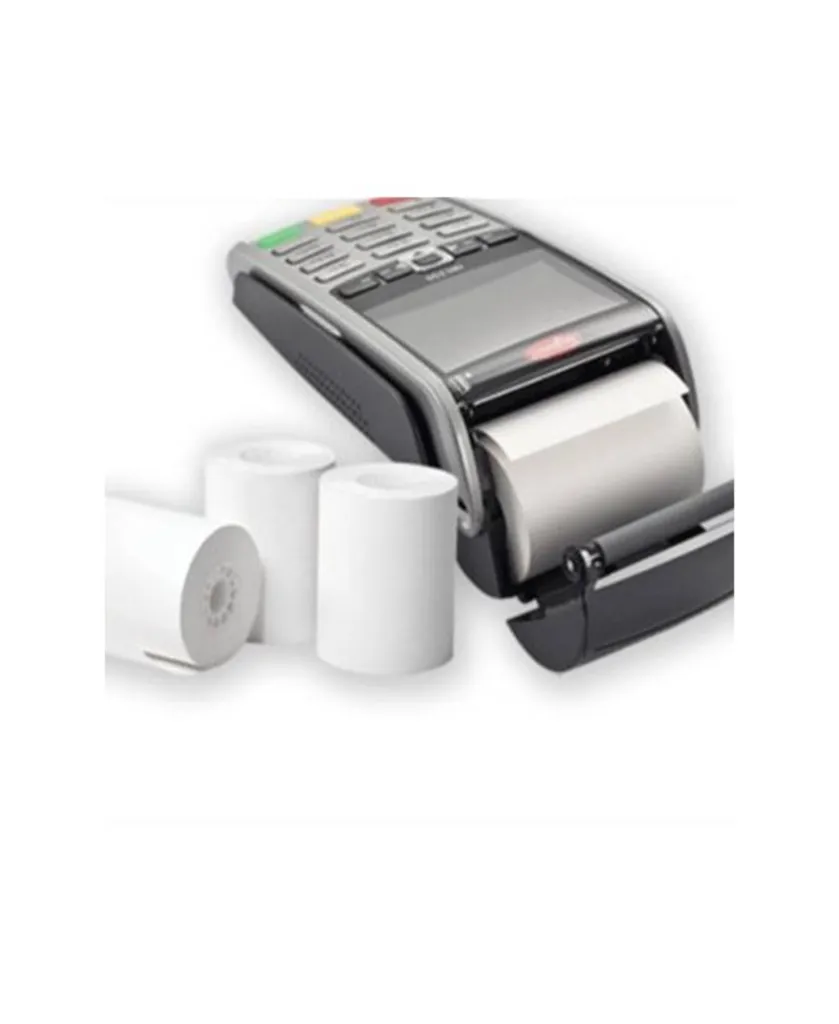 Bobine de papier thermique pour tpe chez AJ MONETIC