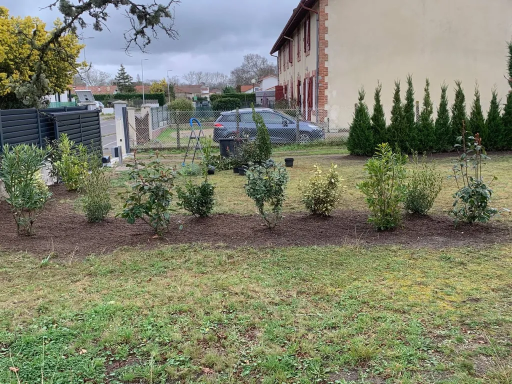 Comment créer un aménagement paysager vivant avec arbustes et vivaces pour un jardin intime à Gujan-Mestras