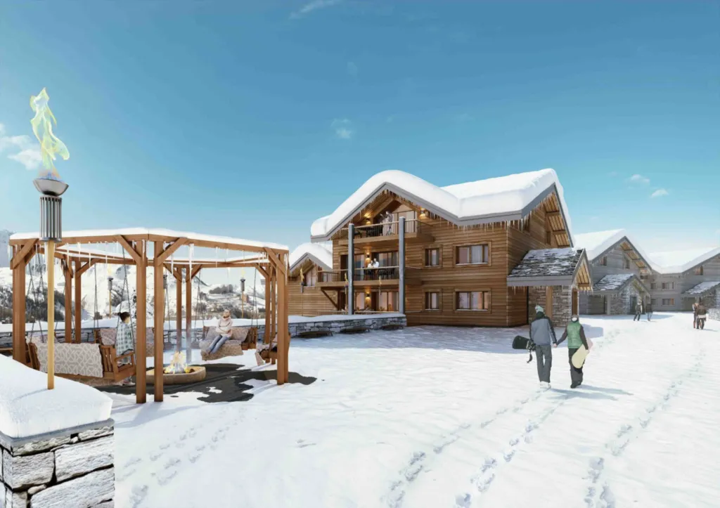 Appartement 5 exposition sud-est La Plagne soleil Prestations de grands standing