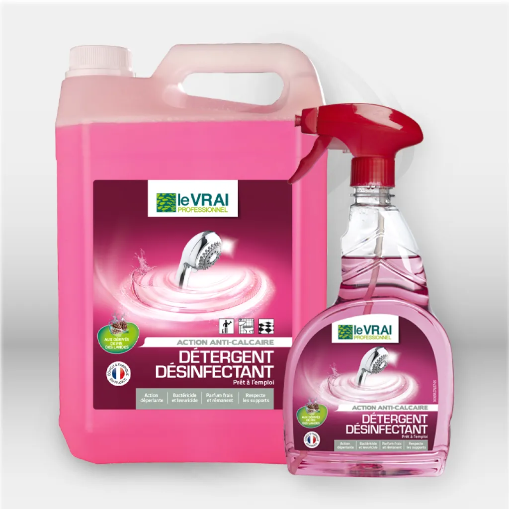 Produits entretien détergent