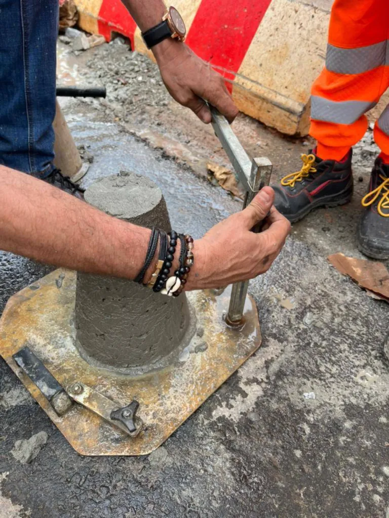 Fourniture et livraison de béton de formulation extrudée directement sur chantier au Bénin