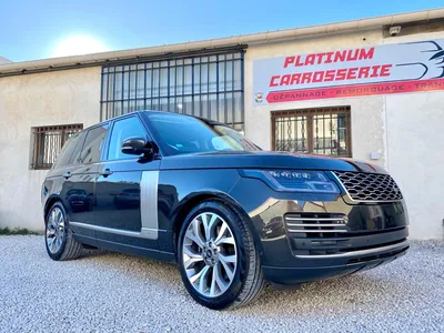 Accrochage à La Ciotat sur un Range Rover Vogue réparé à Carnoux dans notre atelier spécialisé en carrosserie SUV haut de gamme