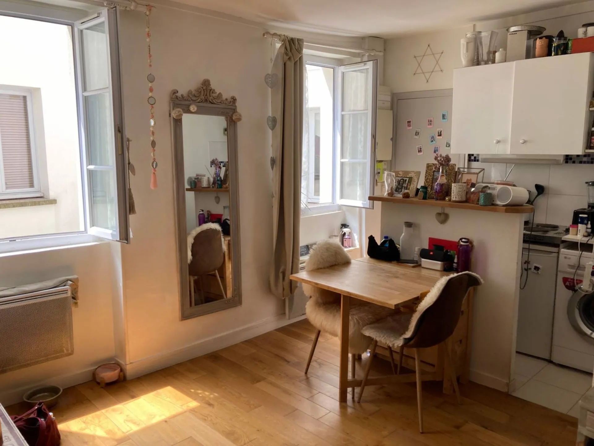 Vendu Studio loué sur Boulogne-Billancourt dans le quartier Parchamp - Notre Dame de Boulogne dans un immeuble charmant