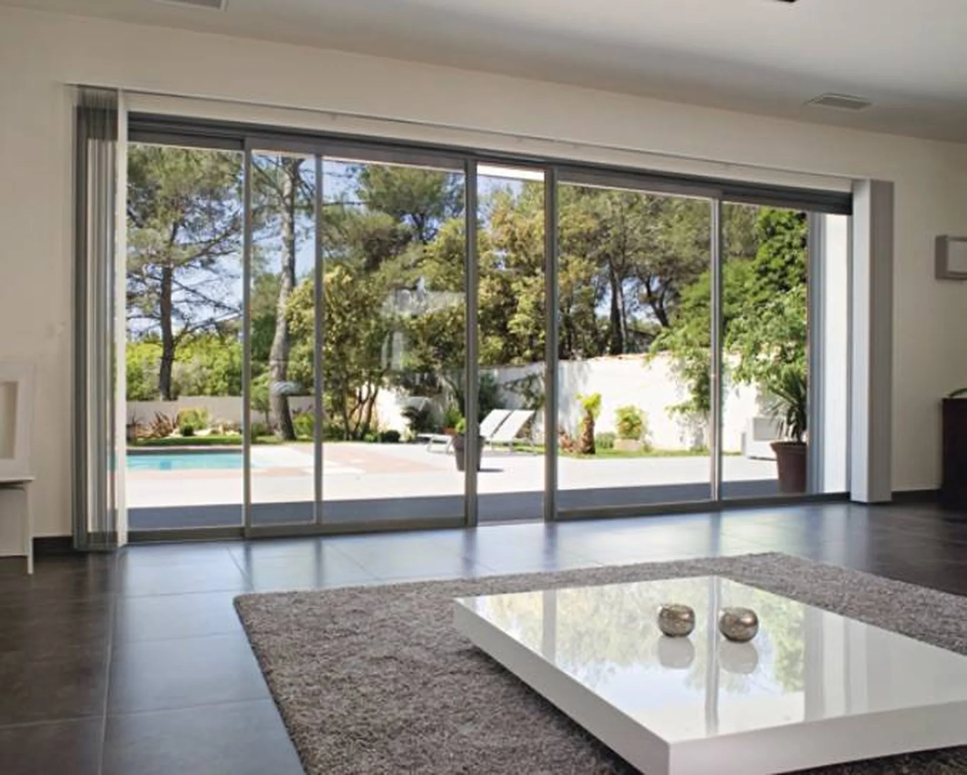 Installation baies vitrées SCHÜCO Ventabren