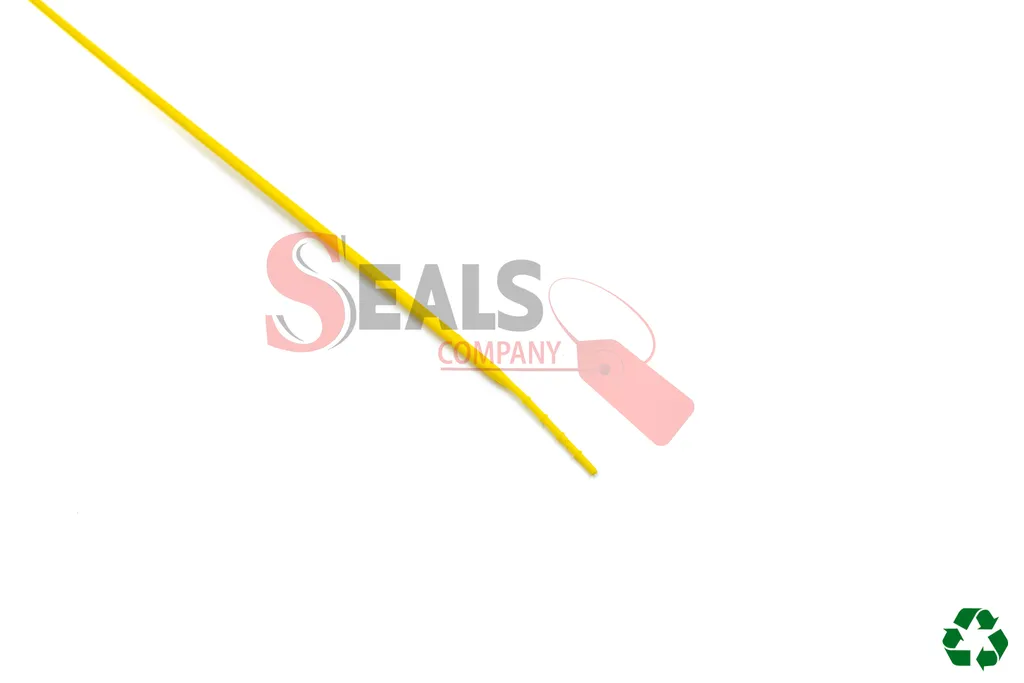 Scellé de sécurité réglable TINYFLAGSEALS en polypropylène avec insert métallique