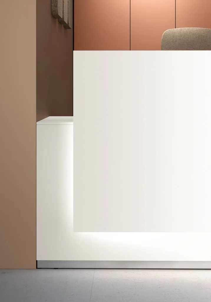 Réception accueil avec éclairage LED à Toulon