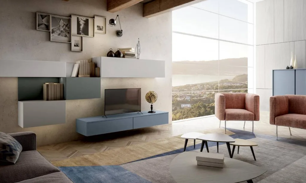 Notre zone d'activité pour ce serviceGrand meuble living moderne sur-mesure