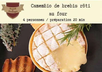 CamemBio de brebis rôti  au four