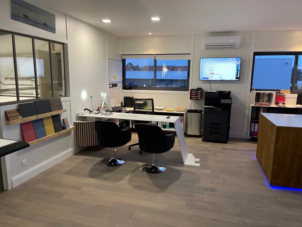  Les bureaux de Lacoste Agencement à Marcheprime