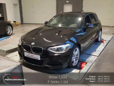 Optimisation moteur bmw 120d 184 cv à 220 cv