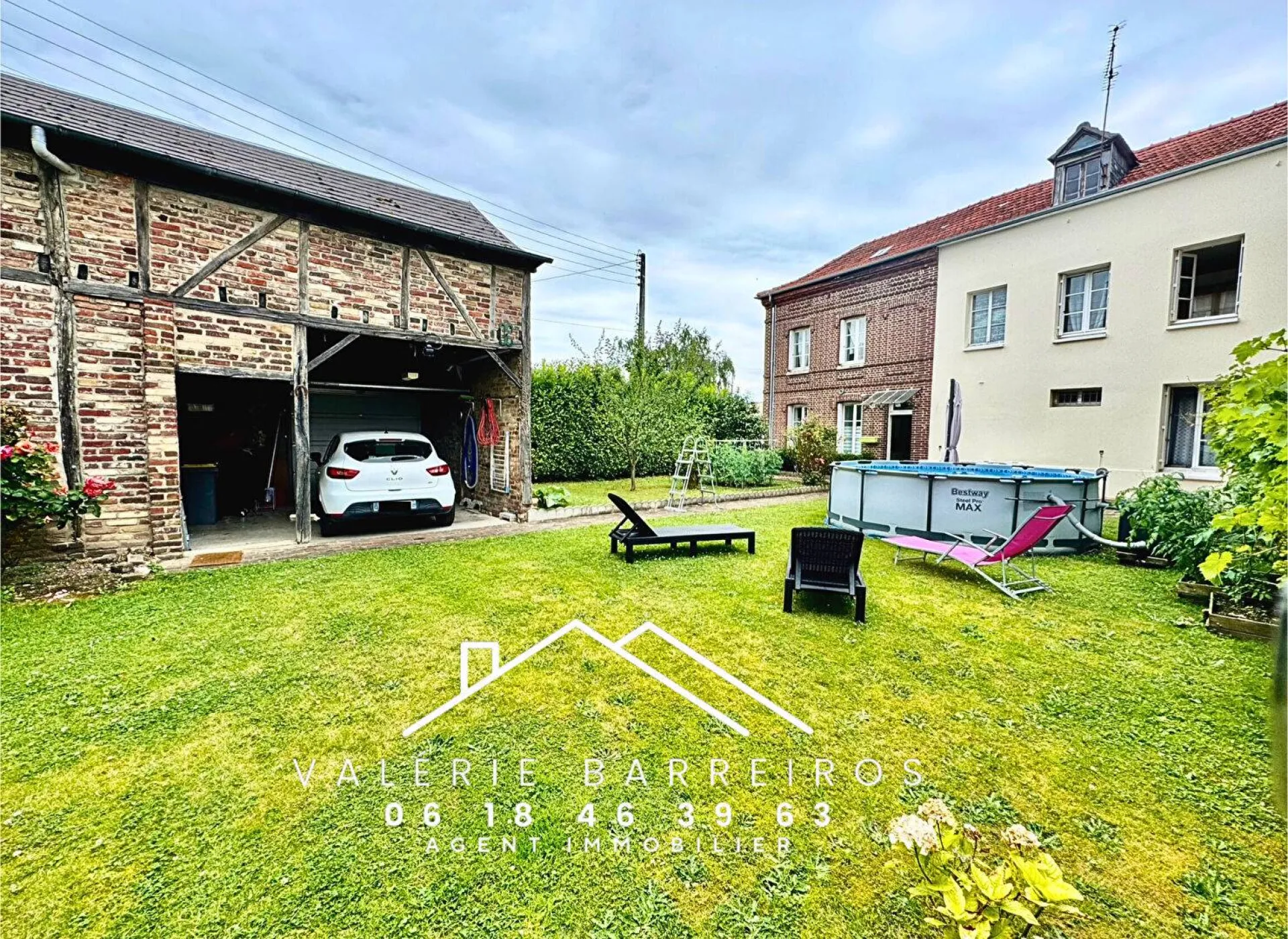 A saisir maisonnée maître de 111 m² habitables sur la commune de CAUDEBEC LES ELBEUF 76320