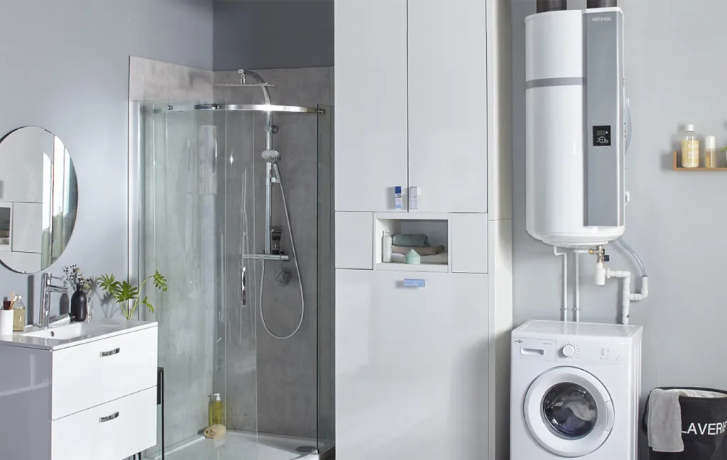 Chauffagiste installateur de ballon d'eau thermodynamique mural de 100 litres à Montivilliers près du Havre 76