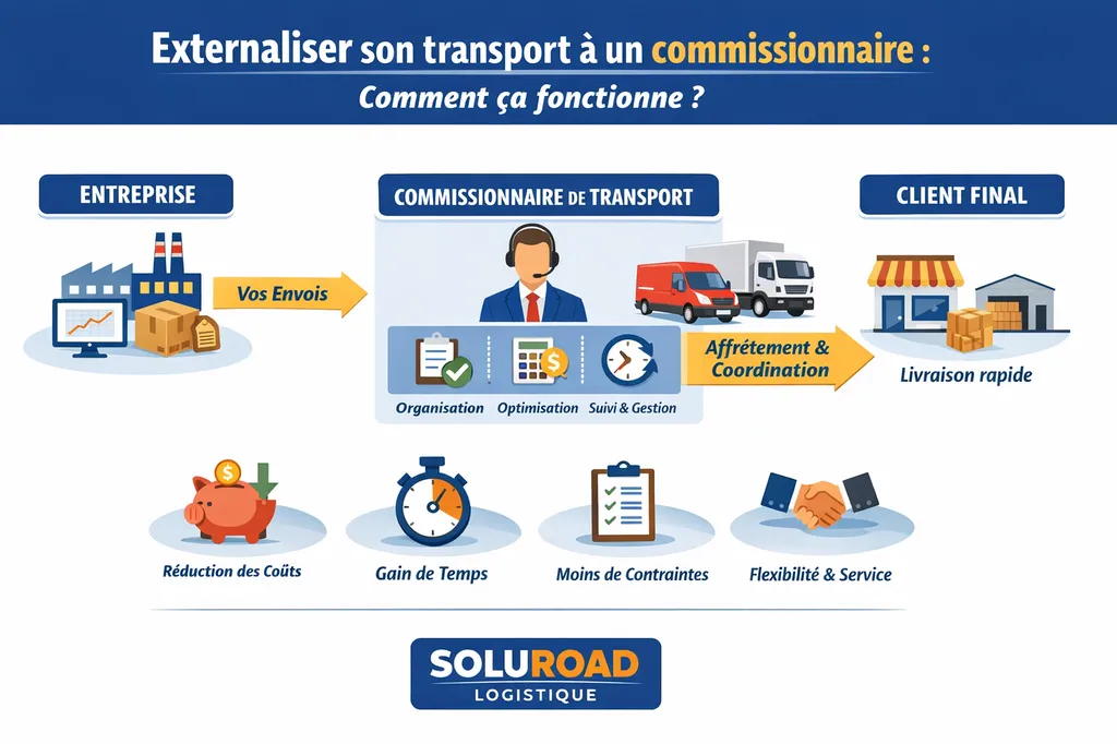 fonctionnement commissionnaire transport marchandise proche de lyon marseille et nord de la france 