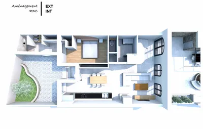 Architecte DPLG et Architecte d’intérieur pour rénovation et construction d’extension d’une maison d’habitation sur Marseille 13008