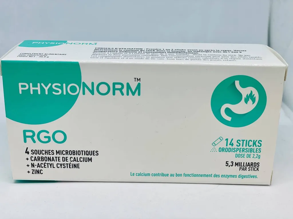 Physionorm RGO en pharmacie