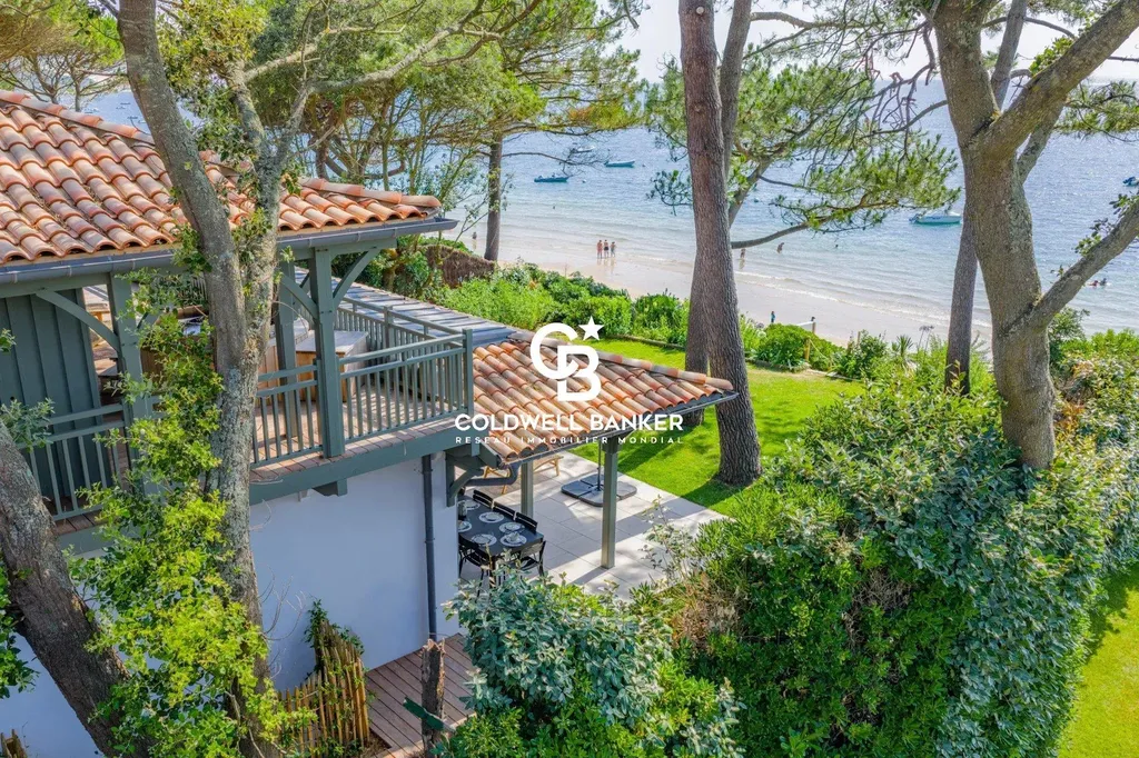Villa première ligne avec accès privé plage vue panoramique bassin Pyla-sur-Mer