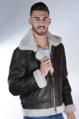 bombardier marron homme Schott