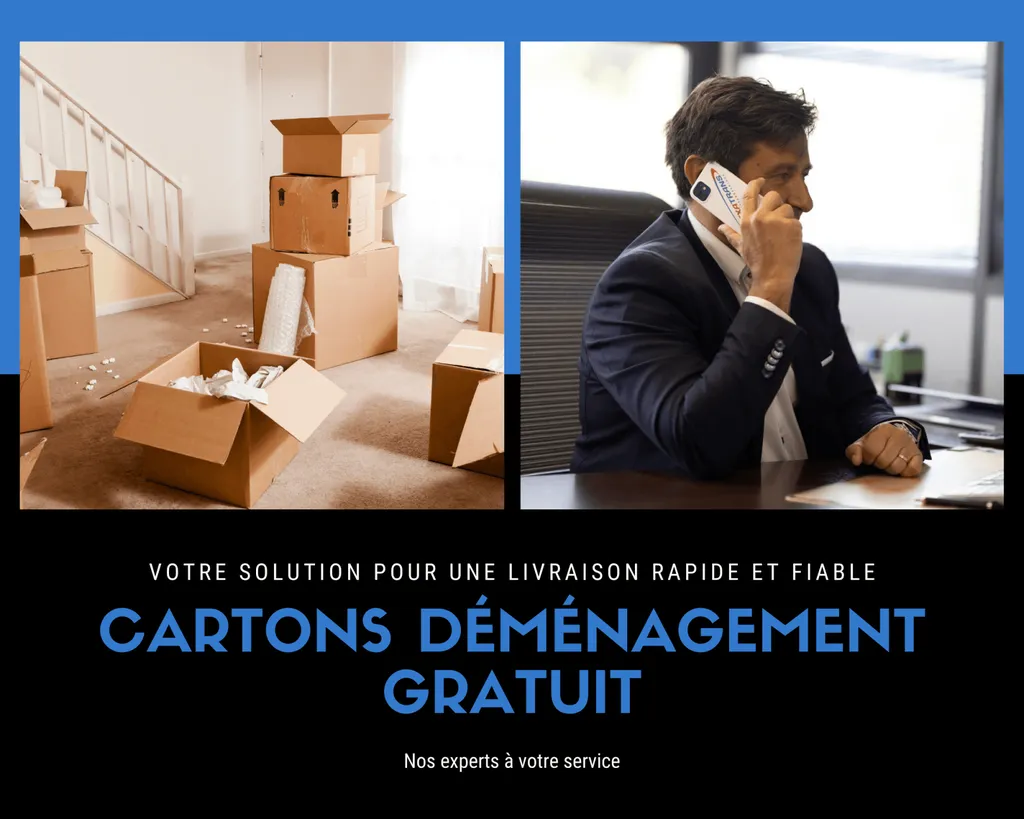 Cartons déménagement gratuit