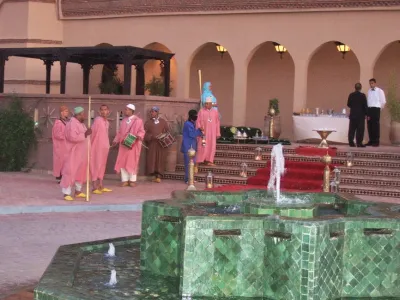 Mariage dans un riad