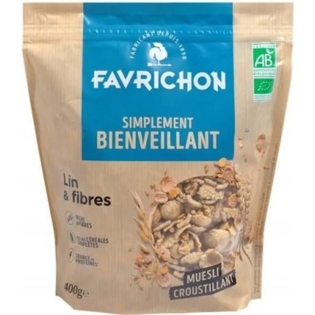 muesli lin/fibre favrichon