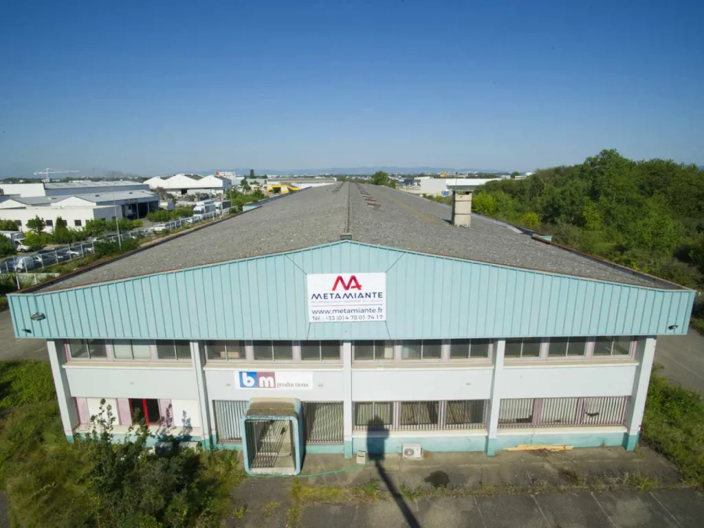 photographe chantier BTP bâtiment à désamianter
